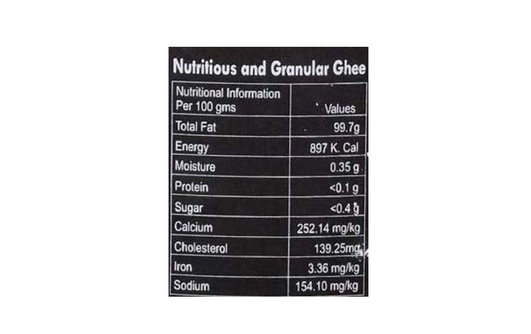 Jivika Naturals Desi Cow Ghee A2 Milk   Glass Jar  1000 millilitre
